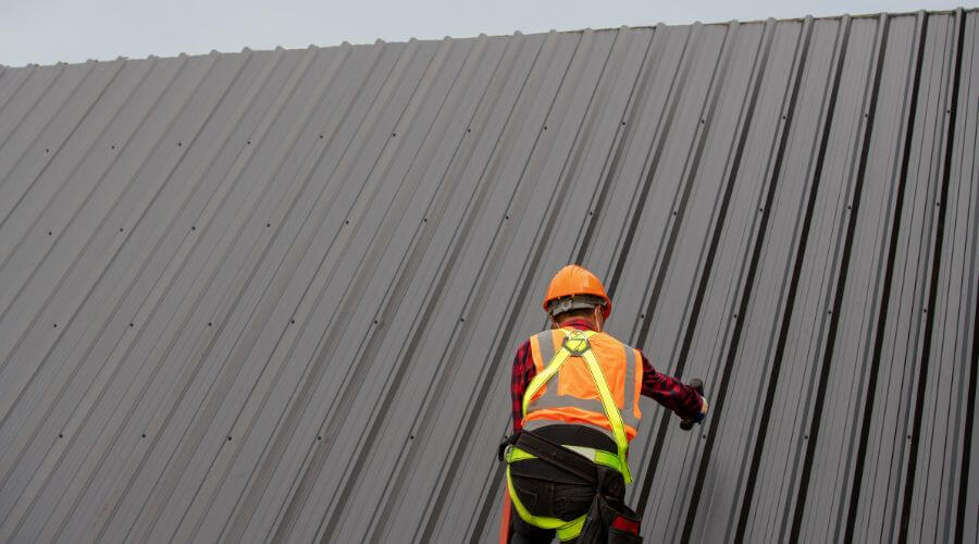 Professional metal roof installation services in Abercrombie, ND